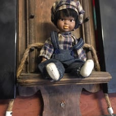 Lifelike LGBT porcelain Watching doll