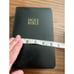 New International Version black leather-look Holy Bible