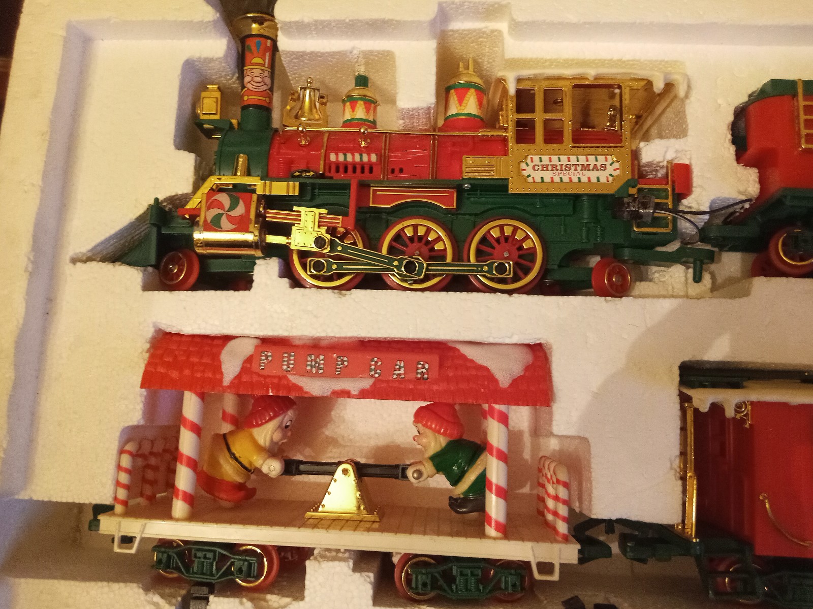 Battery operated Christmas train