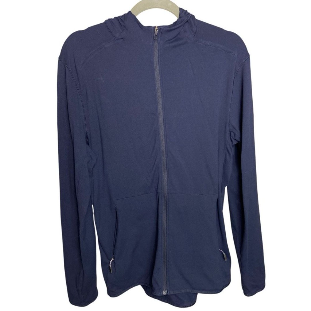 Lululemon navy blue hooded lightweight jacket size S