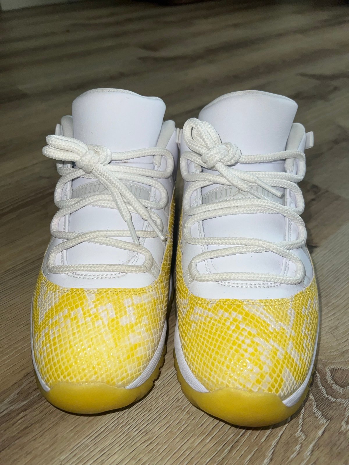 WMNS Air Jordan 11 Low ‘Yellow Snakeskin’