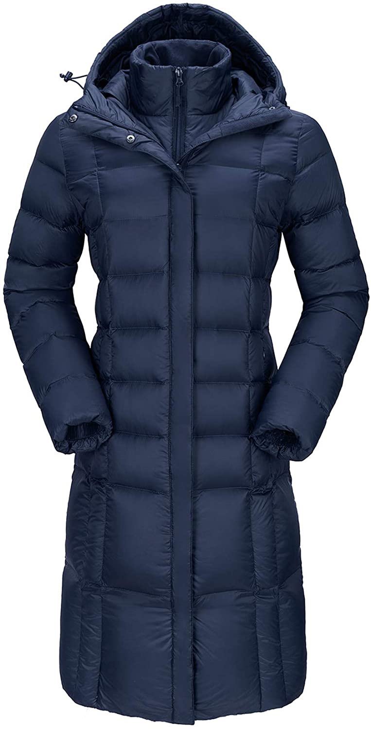 Women's Long Winter Packable Down Jacket