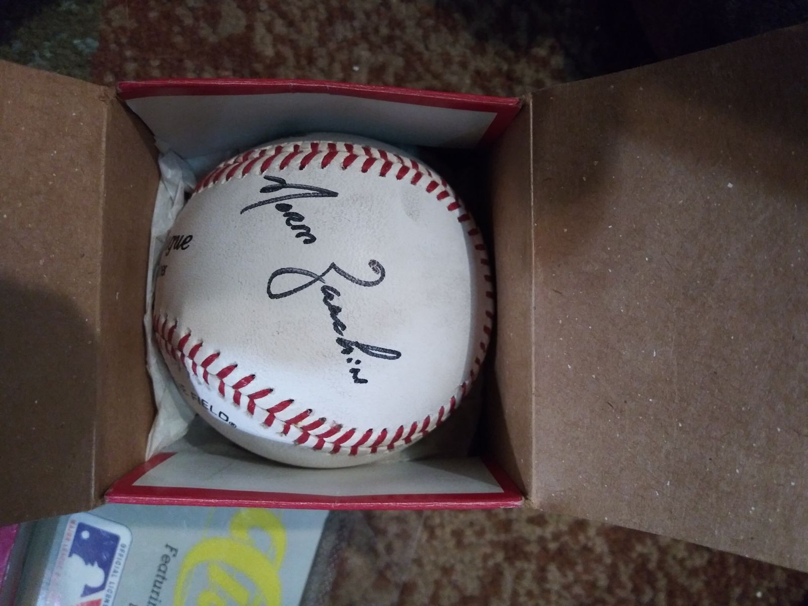 Baseball collectables