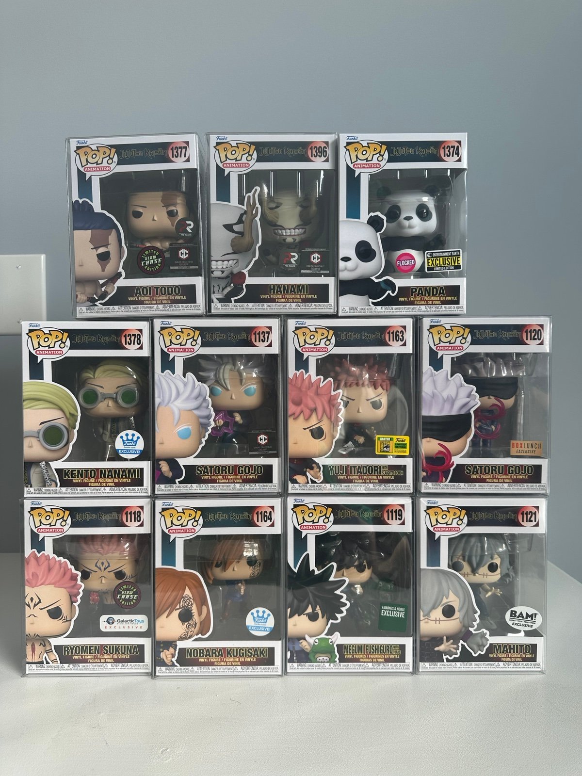 Funko Pop Jujutsu Kaisen Lot