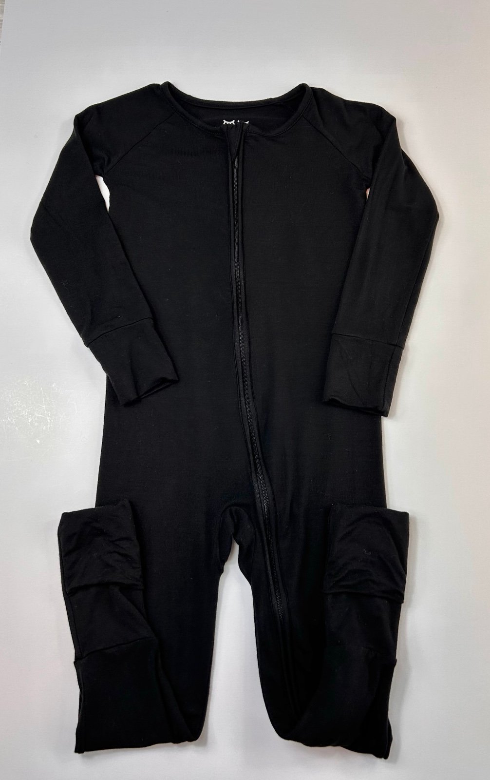 Little Sleepies Black Zippy Sleeper