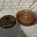 Vision Corning Ware France 1.5 L Amber Glass Sauce Pan Pot With Lid