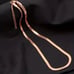 18K Pink Rose Gold Womens Flat Snake Herringbone Chain Necklace 16 18 Jewelry