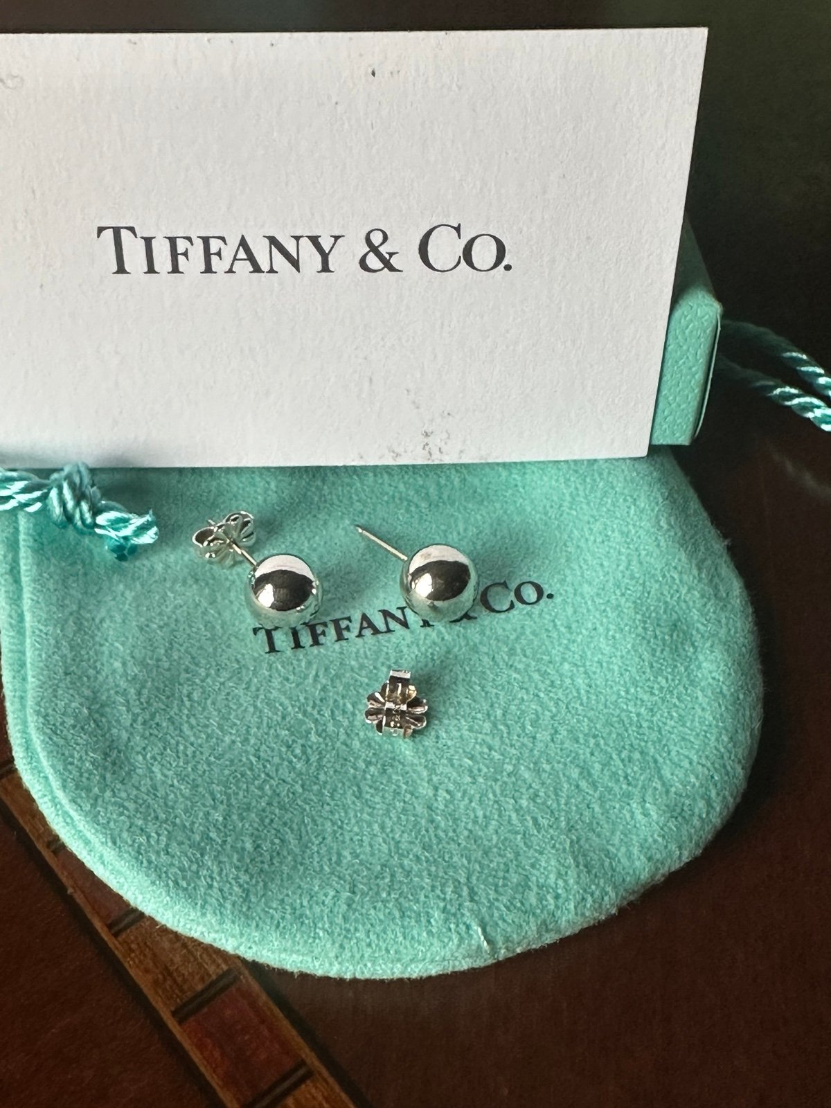 Tiffany & Co Hard Wear Ball Earrings size 8mm