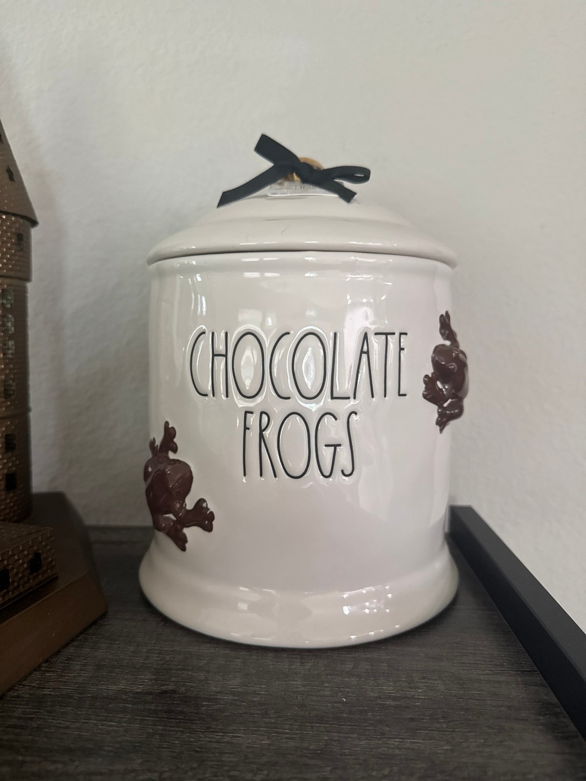 Rae Dunn Harry Potter Chocolate Frogs Large Cannister