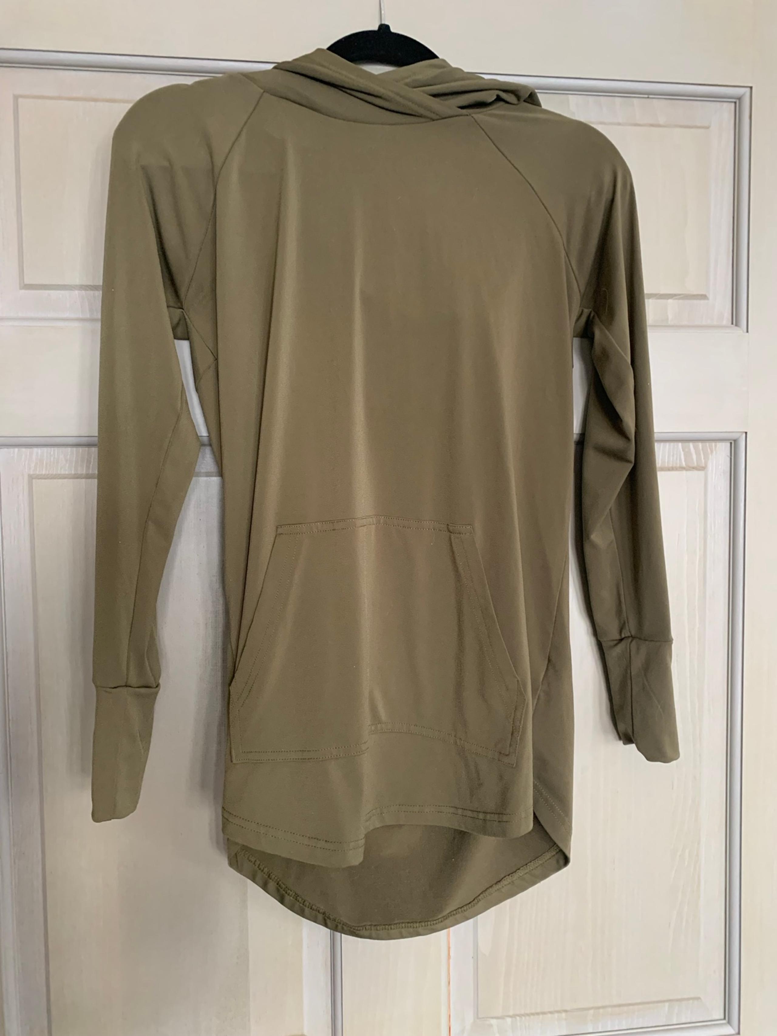 Olive green hoodie