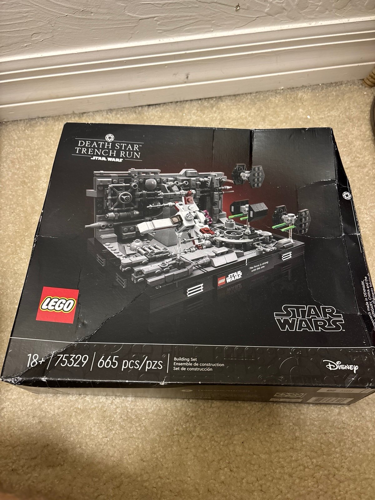 LEGO Star Death Star trench run