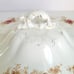 Antique T&R Boote Covered Vegetable Dish Rosebud Semi Porcelain Cottagecore