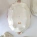 Antique T&R Boote Covered Vegetable Dish Rosebud Semi Porcelain Cottagecore