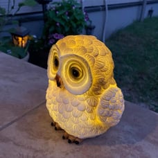 Owl Solar Lights Garden Outdoor Courtyard Decorative Landscape LED Lamps