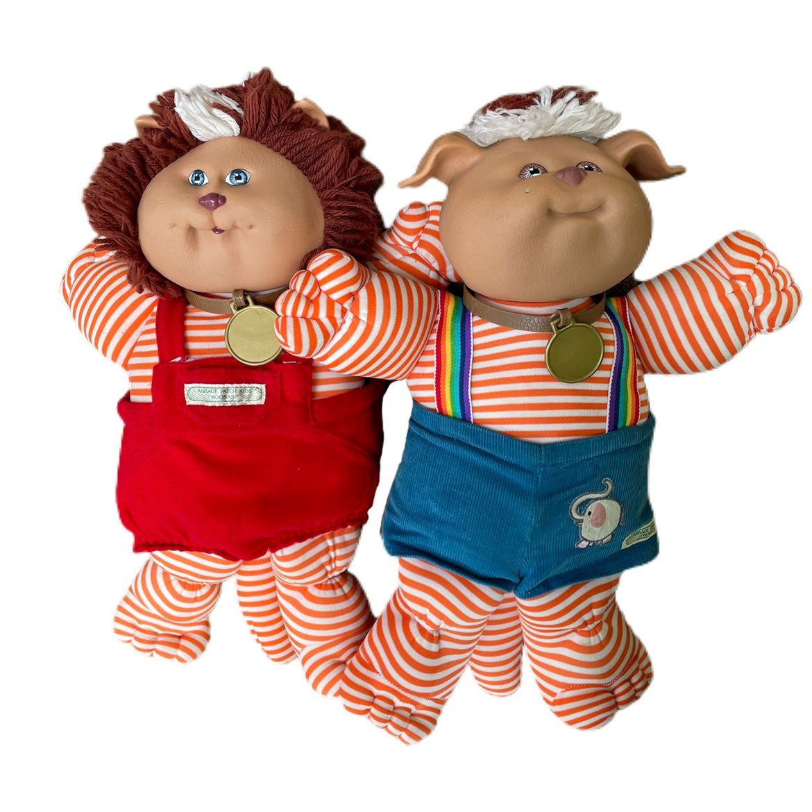 cabbage patch kids lion & dog koosas