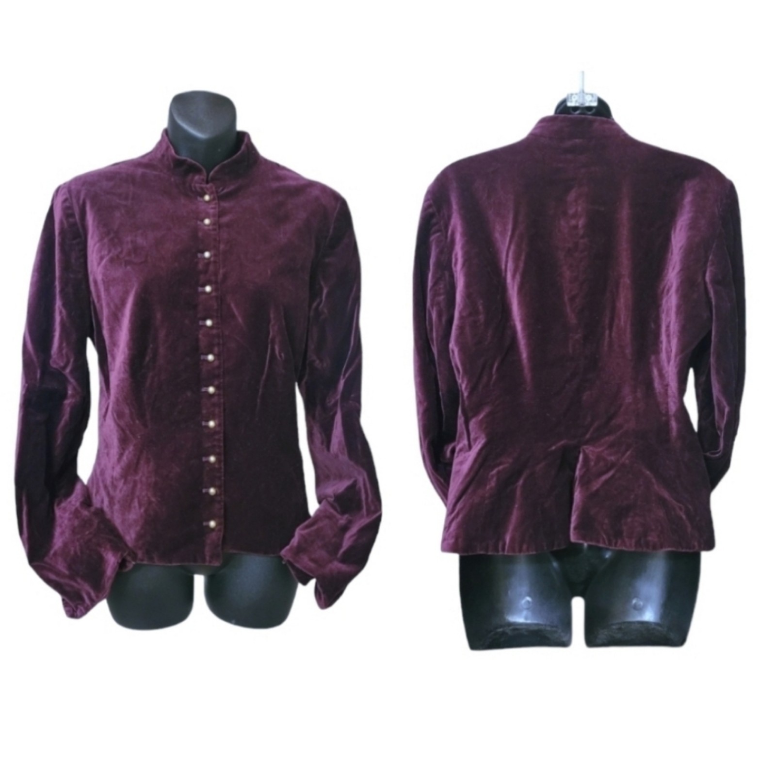 American Living Velvet Blazer Sz 12