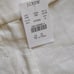 J. Crew White Scalloped Edge Chino Short Size 6 Linen Blend