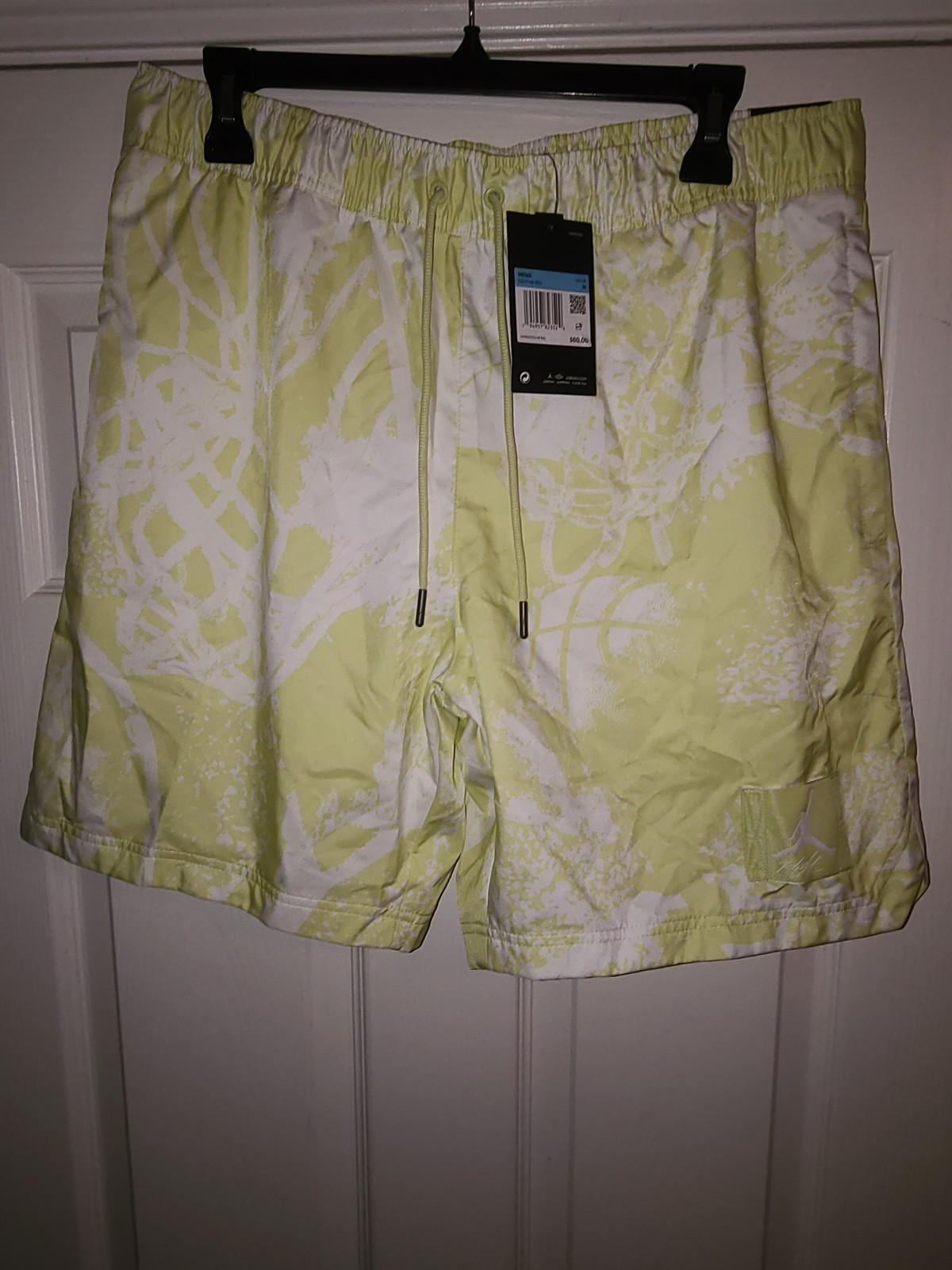 Air Jordan Jumpman Poolside All Over Print Shorts Men's Size Medium