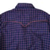 Vintage Kenny Rogers Western Collection Women Size L-XL Rodeo Plaid Blouse Shirt