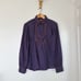 Vintage Kenny Rogers Western Collection Women Size L-XL Rodeo Plaid Blouse Shirt
