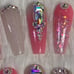 Bubblegum Marble Press On Nails