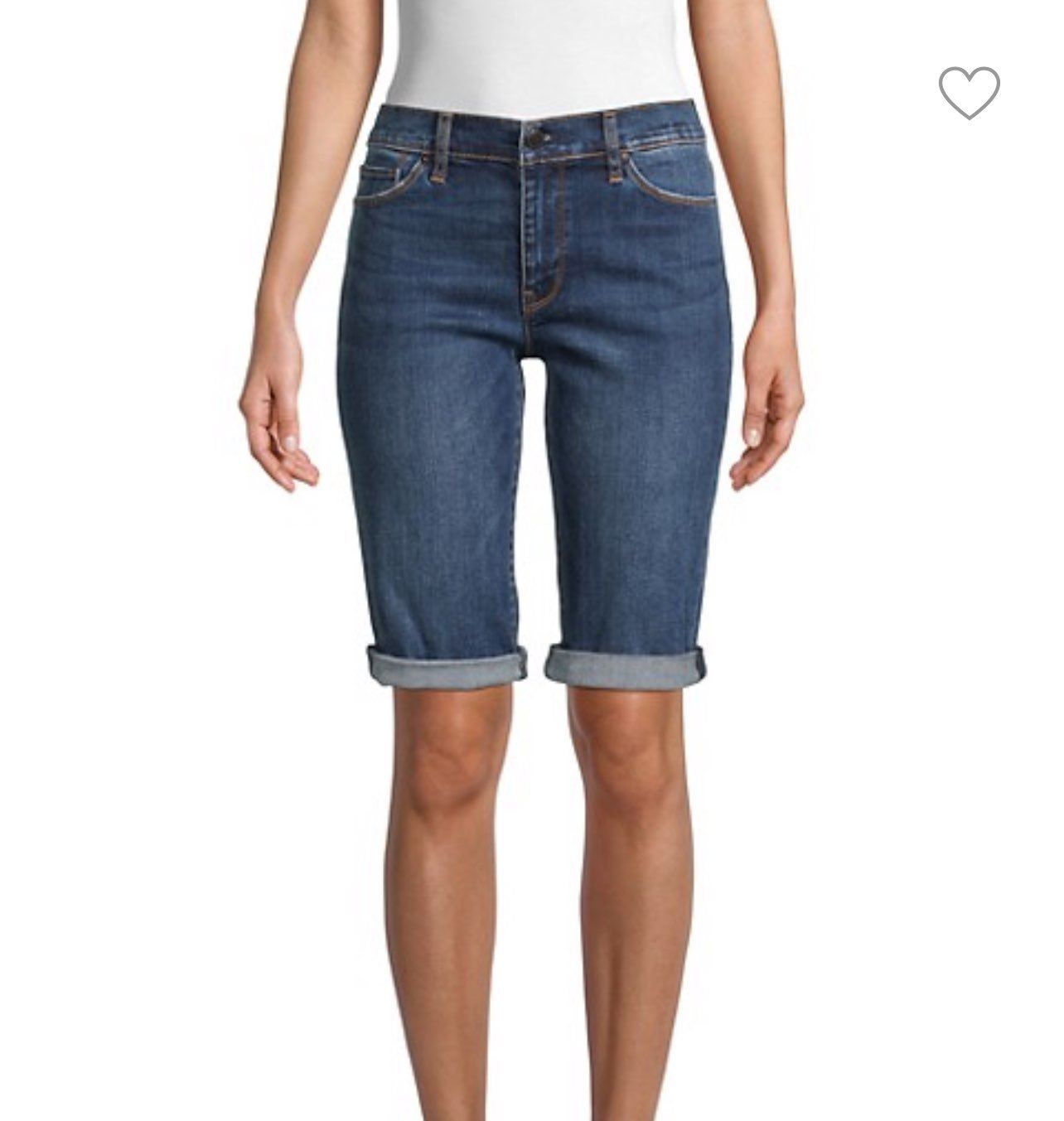 Hudson Jeans Amelia Bermuda Shorts