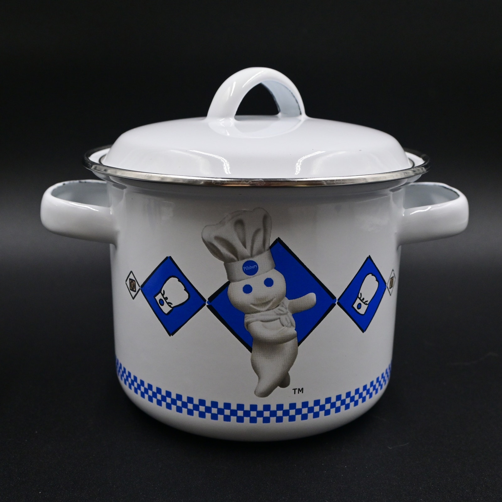 pillsbury doughboy ボウル　3つセット Pillsbury Doughboy Poppin'Fresh 3 Mixing Bowls WAVING 1988