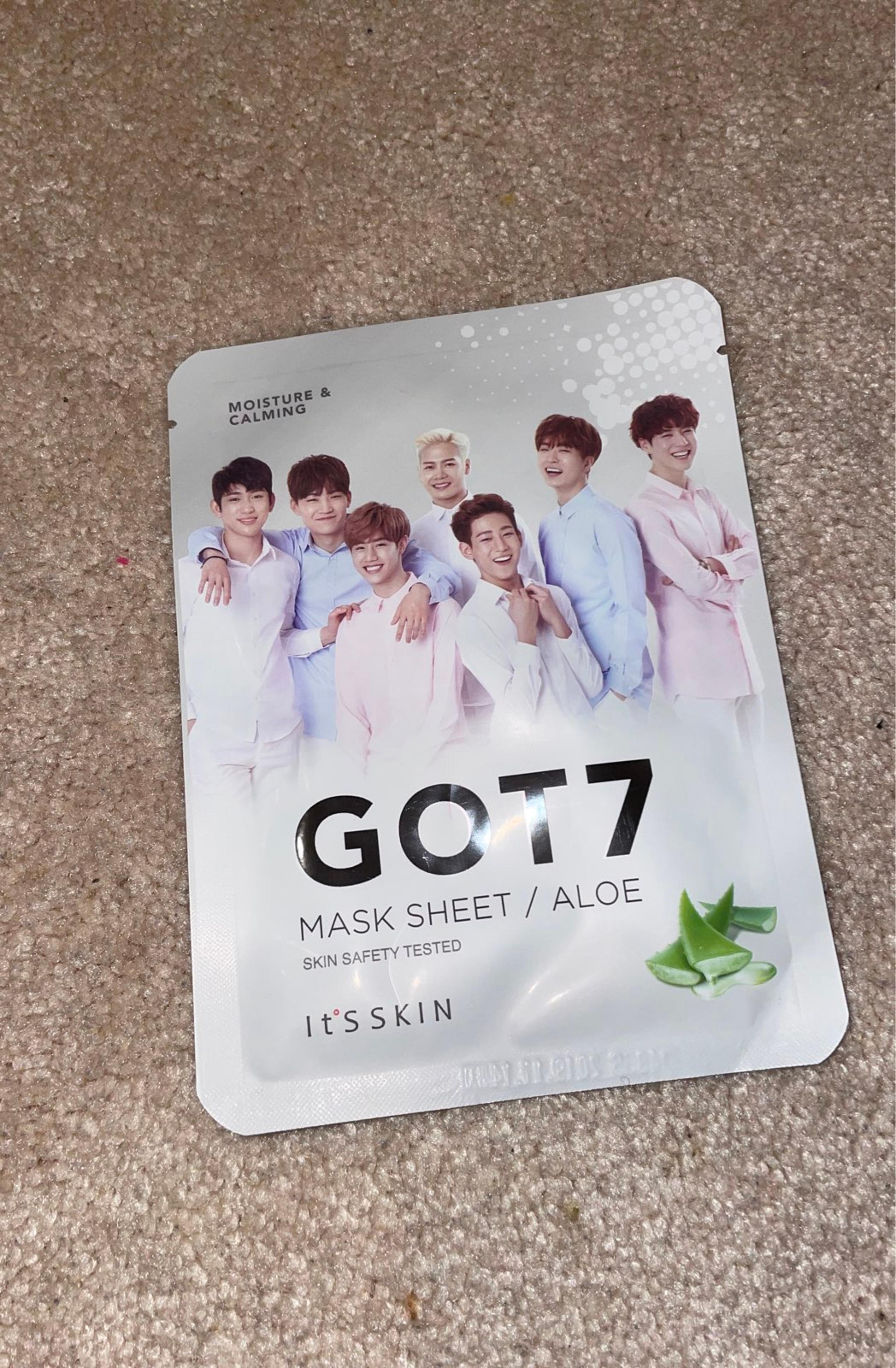 GOT7 its skin face mask