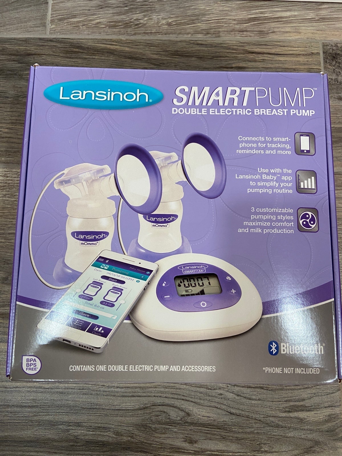 Lansinoh SmartPump Double Electric Breast Pump with Bluetooth and App