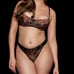 Honey birdette marilyn leopard thong panty nwt