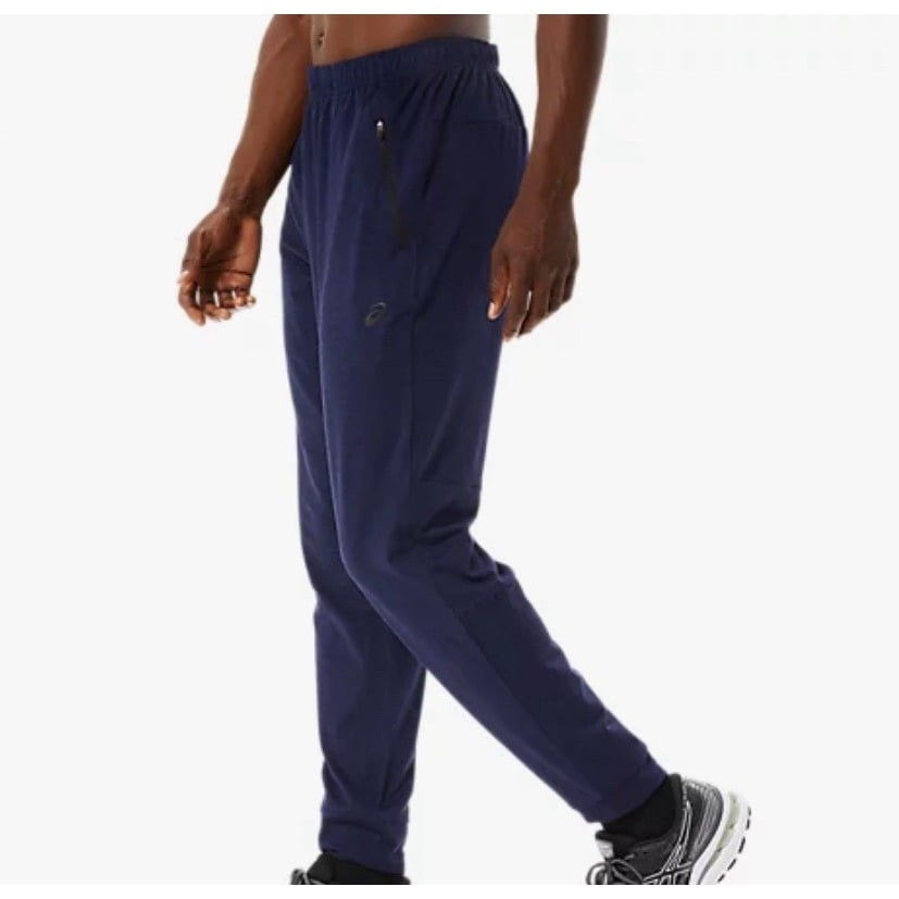 Asics Men's 2XL Tech Joggers Color Peacoat Heather Style 2031C007 NWT