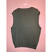 1990s Polo Ralph Lauren Moss Green Minimalist Old Money Academic Sweater Vest XL