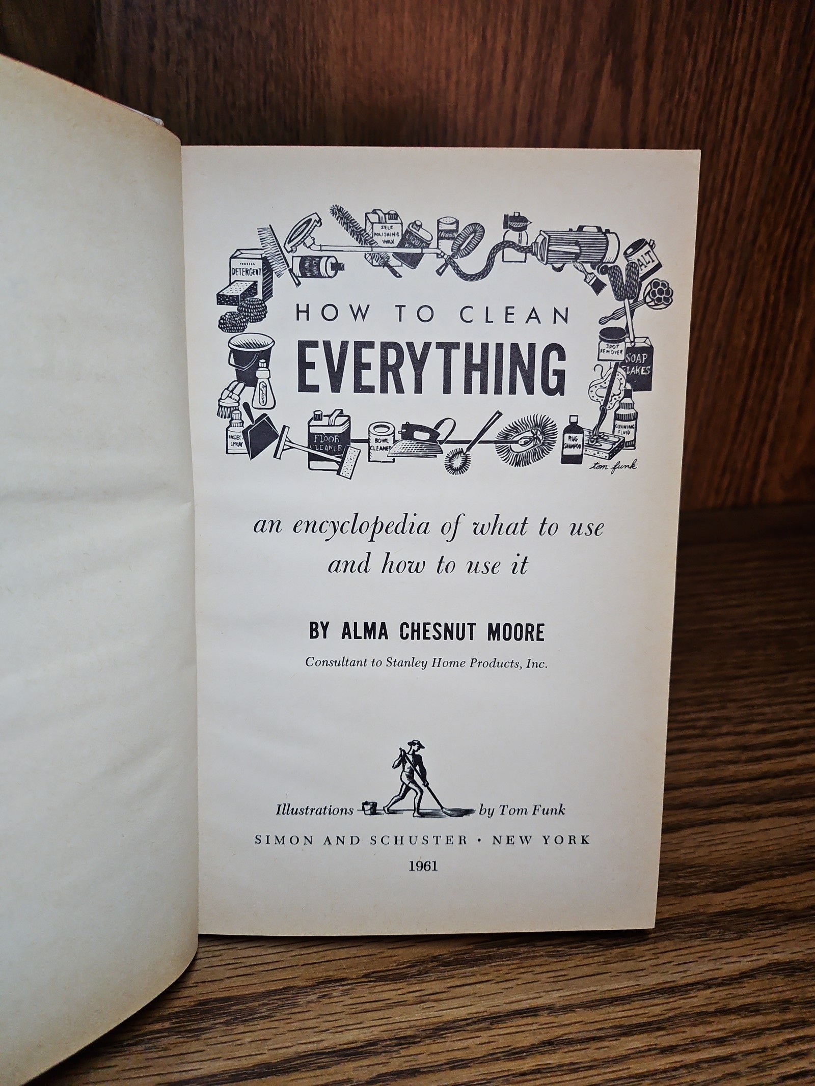 1961 How to Clean Everything hardcover