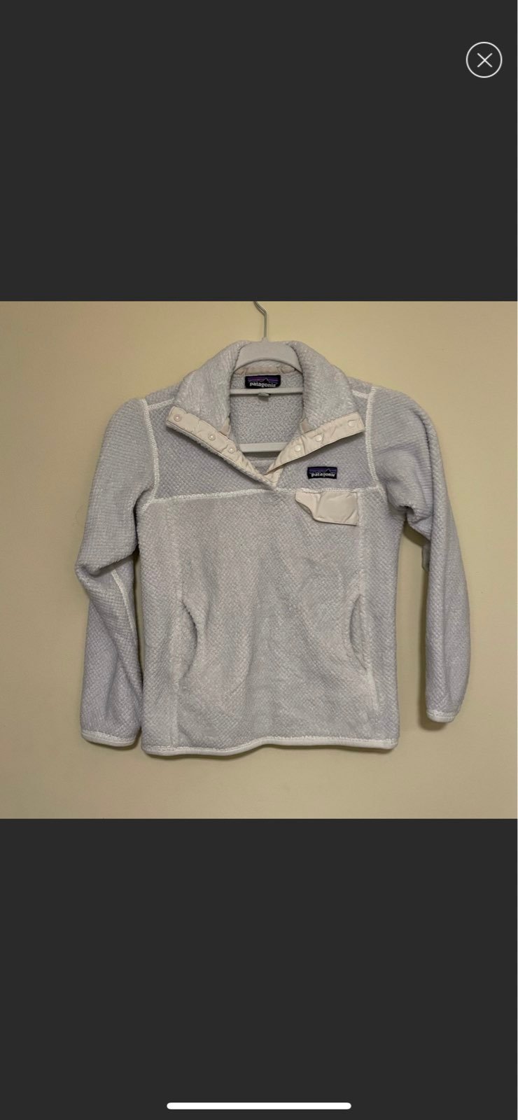 Patagonia Re-Tool Snap-T Pullover, sz XS
