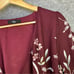 Lulu's Wild Winds Burgundy Floral Print High-Low Wrap Dress Floral Maxi Dress