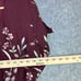 Lulu's Wild Winds Burgundy Floral Print High-Low Wrap Dress Floral Maxi Dress