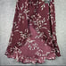 Lulu's Wild Winds Burgundy Floral Print High-Low Wrap Dress Floral Maxi Dress