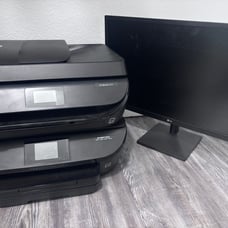 Printer, Copy machine, monitor, office equipment