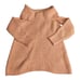 Pilcro by anthropologie Pink long sleeve sweater Cowl Neck Fuzzy size S.