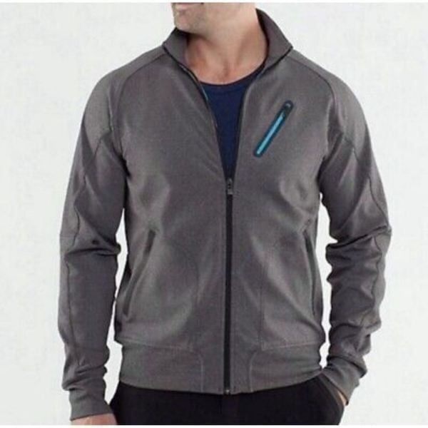 Lululemon Men's Trainer Jacket In Heather Gray Size XL