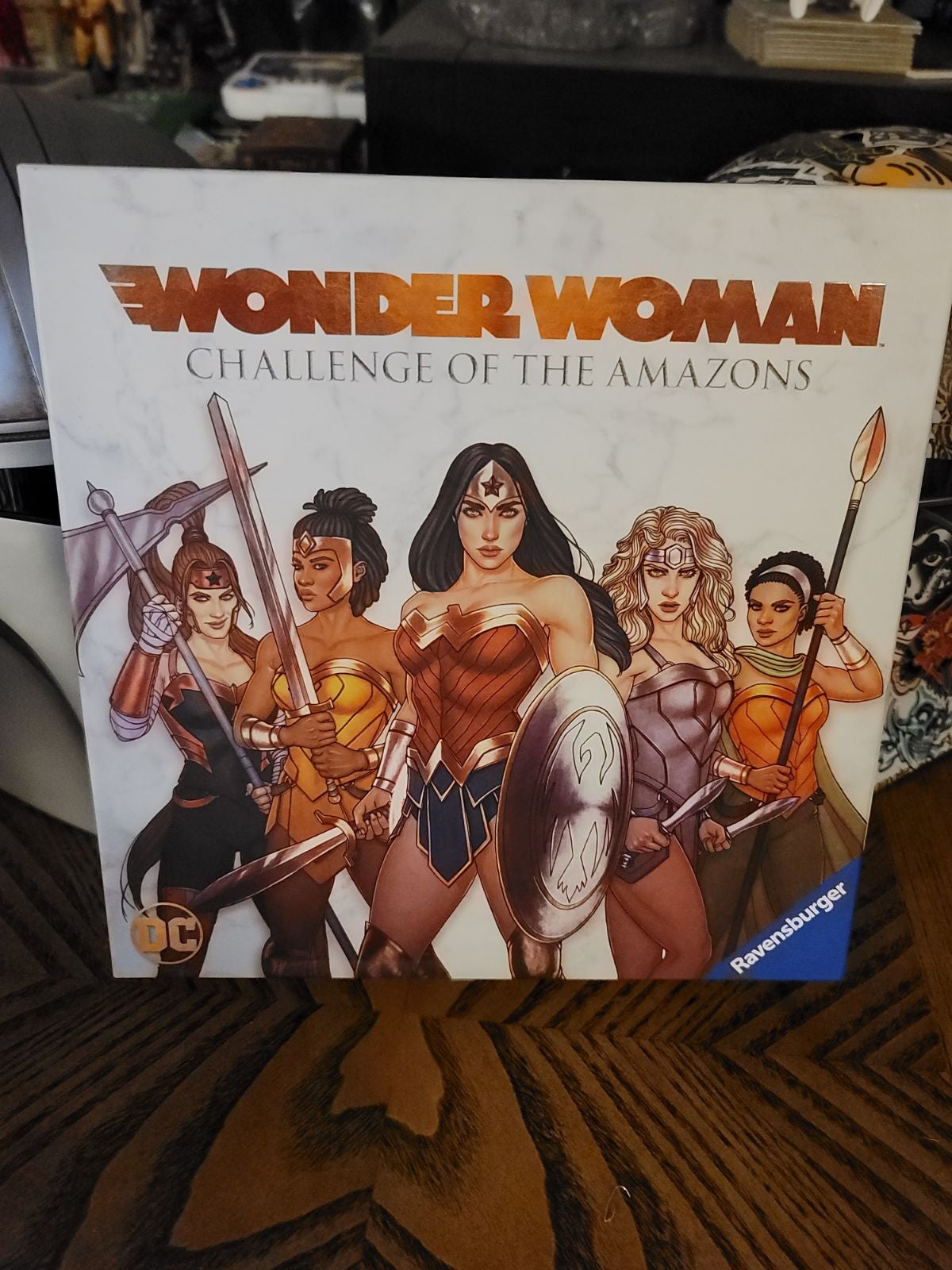 Wonder Woman Challenge of The Amazon's Boardgame