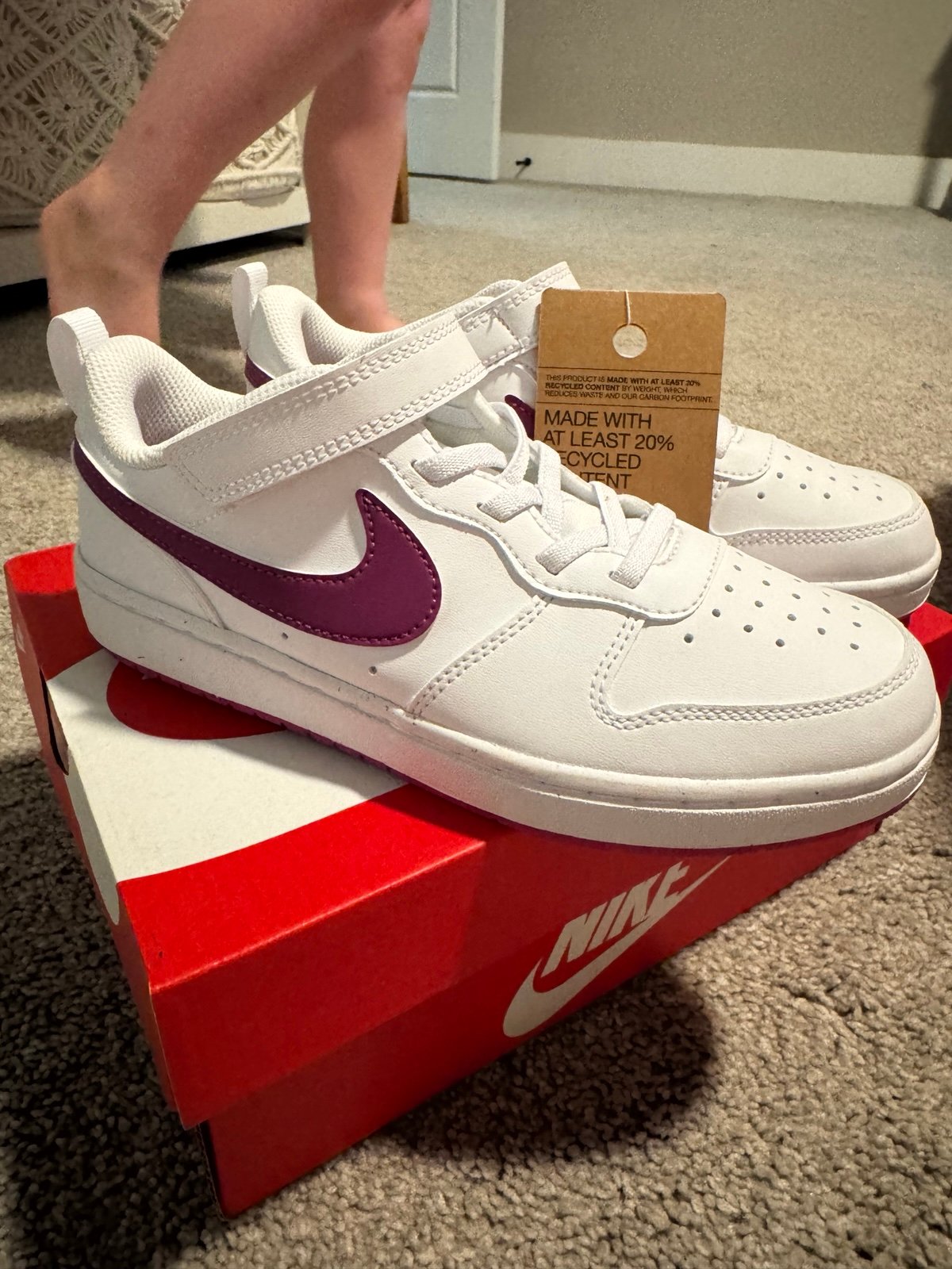 Girls Nike Court Borough Low Recraft Ps Shoes