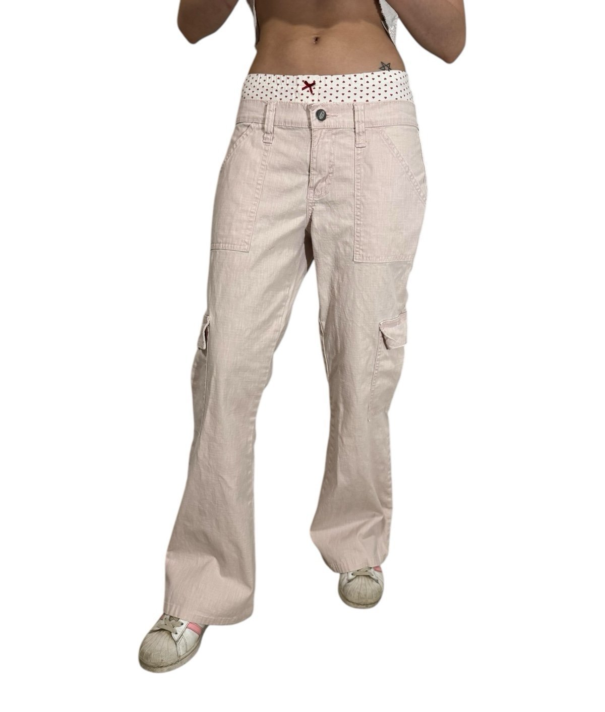 Vintage Let Me B Flared Cargo Pants