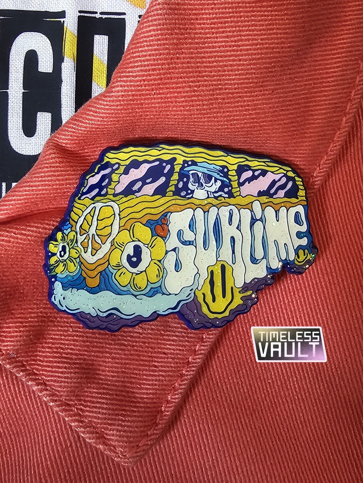 Trippy Sublime Enamel Pin