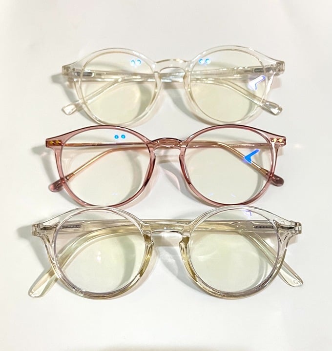 3 Pack Blue Light Blocking Glasses (Womens One Size) With Cases