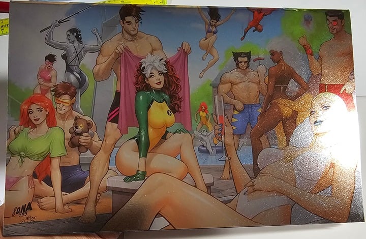 Wolverine #37 NYCC Foil Pool Party Virgin Variant