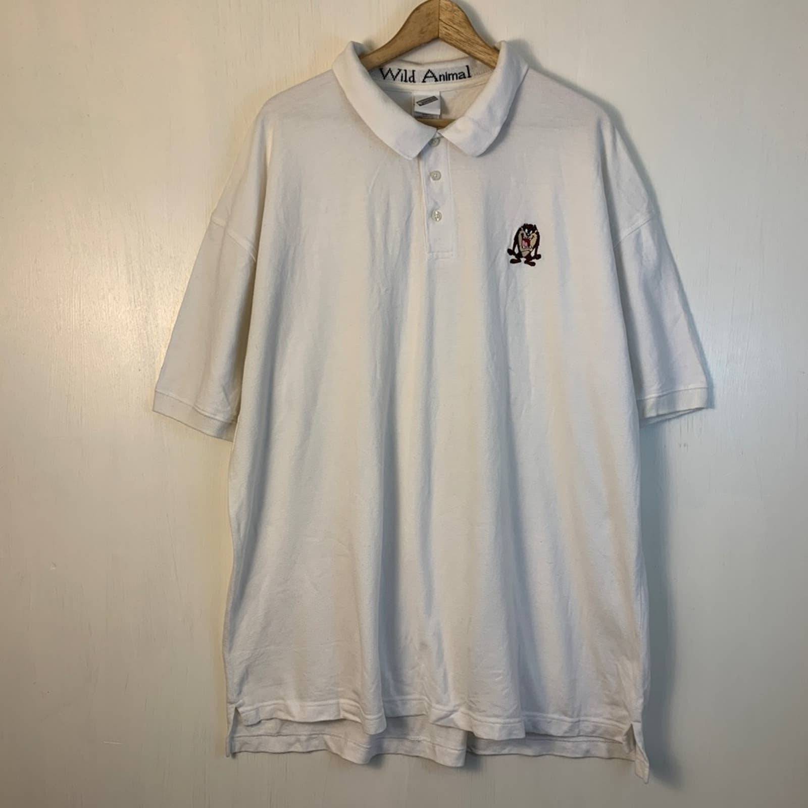 Vintage 90’s Warner Bros Taz Polo Shirt