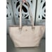 Limited Edition Light Pink Glass Ladder Michelle Tote Top Handle Carry All