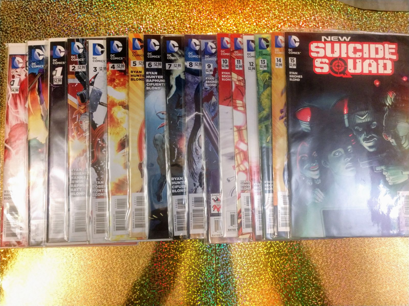 Suicide Squad New 52 issue 1-15 Variant