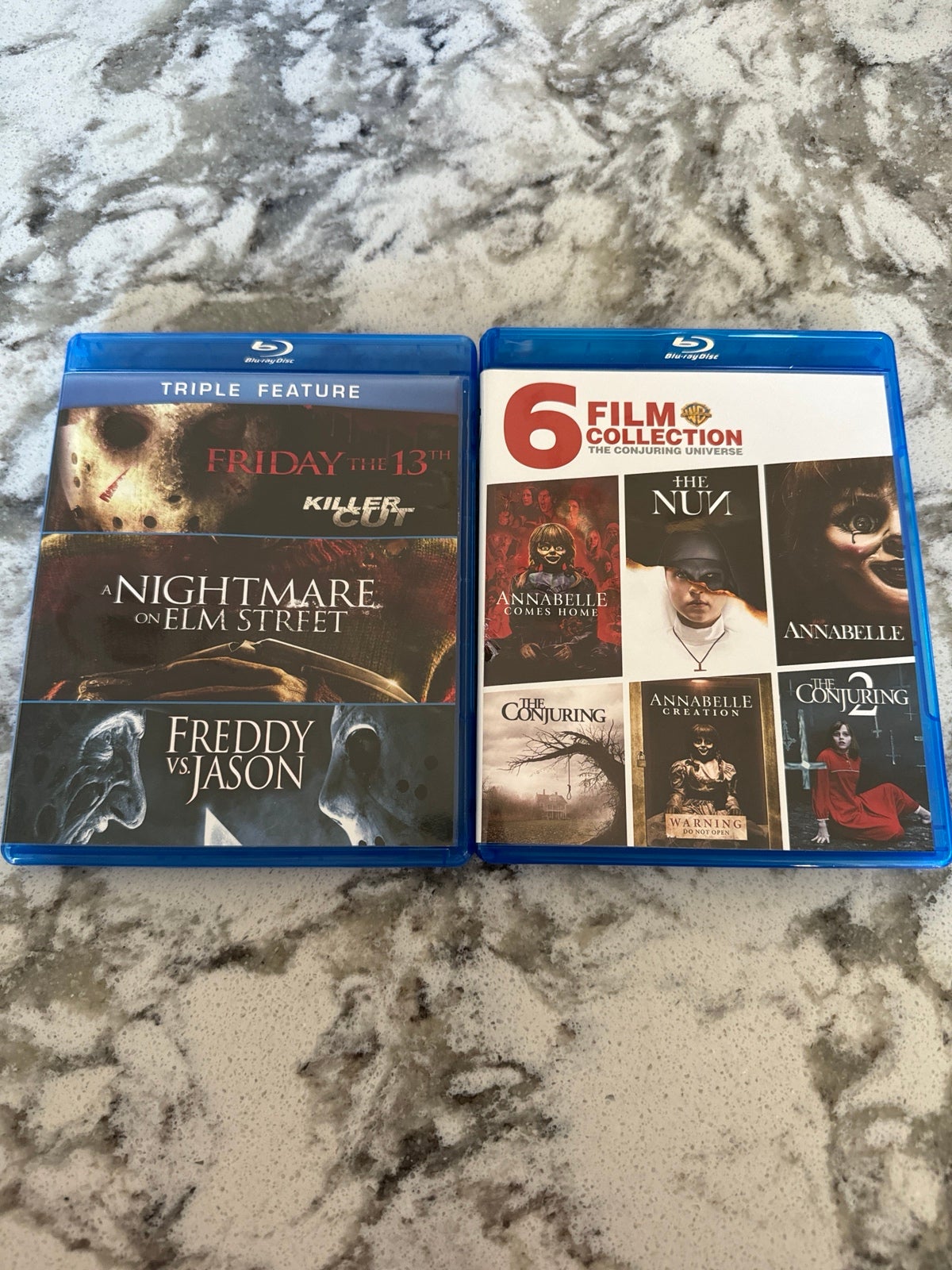 Blu-ray dvd Horror set